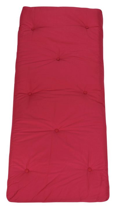 ColourMatch - Futon - Single Mattress - Poppy Red